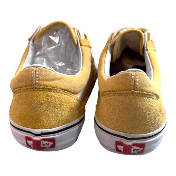 Vans Old School Yellow Suede Canvas Mens Sneakers Sz 11.5 US Trainers Shoes READ - Picture 13 of 16